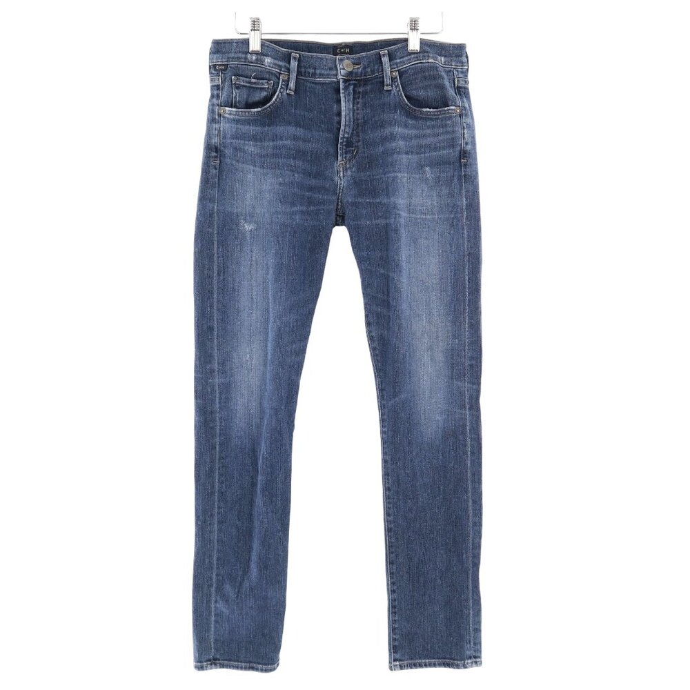 Citizens Of Humanity Lightly Distressed Slim Jeans Womens 28 Blue Casual Weekend